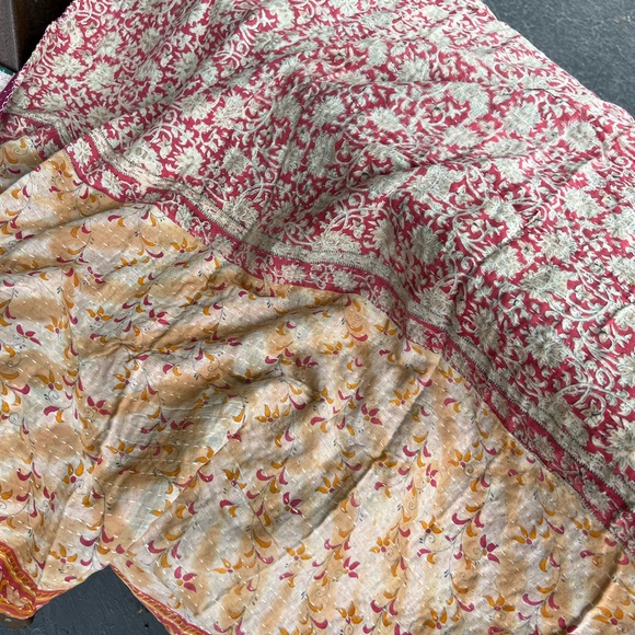 Kantha Throw Blanket BOHO - Picture 2 of 2